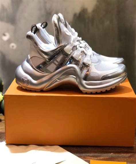 silver louis vuitton sneakers|louis vuitton sneakers new collection.